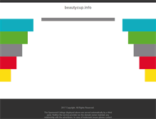 Tablet Screenshot of beautycup.info